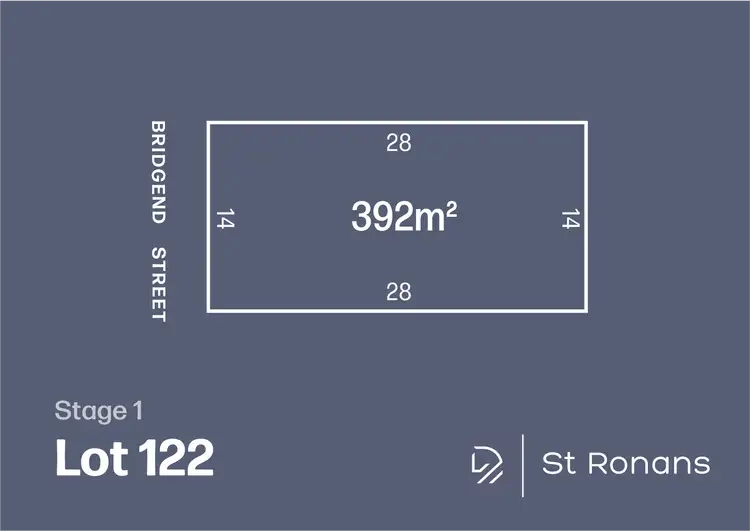 Main view of Homely land listing, LOT 122, Lot 122 Bridgend Street, Bulla VIC 3428
