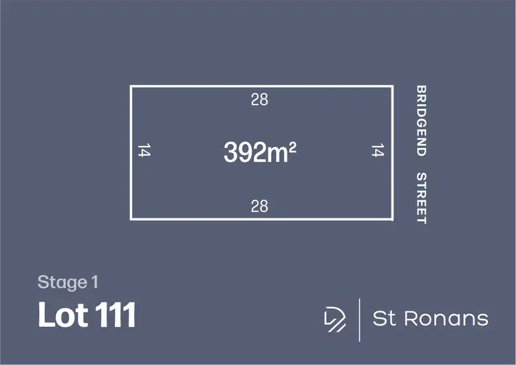 Main view of Homely land listing, LOT 111, Lot 111 Bridgend Street, Bulla VIC 3428