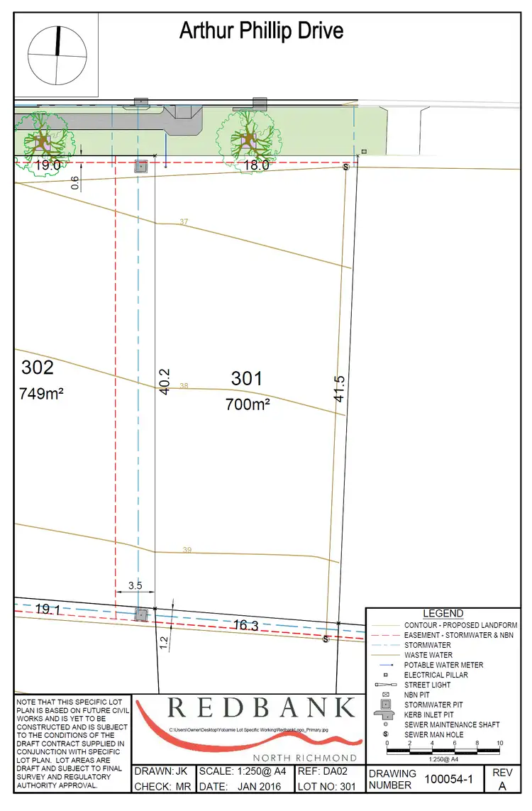 Fourth view of Homely land listing, Lot 301/81 Arthur Phillip Drive, North Richmond NSW 2754