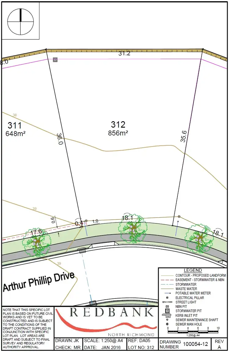 Third view of Homely land listing, Lot 312/80 Arthur Phillip Drive, North Richmond NSW 2754