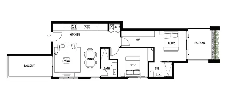 Second view of Homely apartment listing, 502/8 -10 Bond Street, Ringwood VIC 3134
