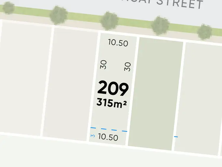 Main view of Homely land listing, LOT 209, Lot 209 Australi Street, Beveridge VIC 3753