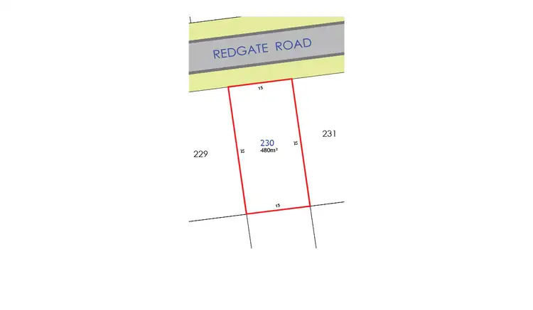 Main view of Homely land listing, LOT 230, Lot 230 Redgate Road (Road 3), Chisholm NSW 2322