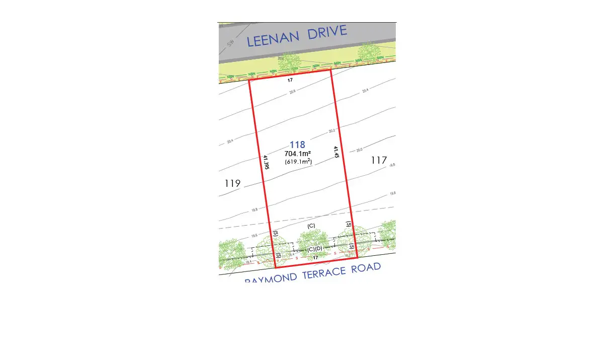 Main view of Homely land listing, LOT 118, Lot 118 Leenan Drive (Road 4), Chisholm NSW 2322