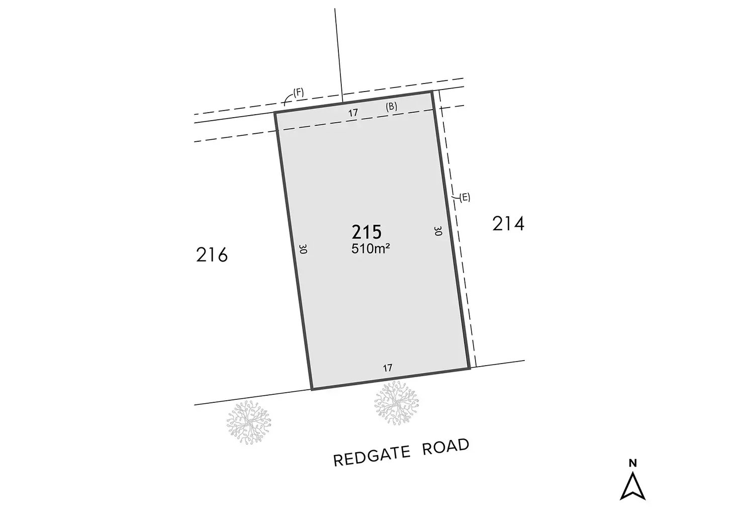 Main view of Homely land listing, LOT 215, Lot 215 Redgate Road, Chisholm NSW 2322