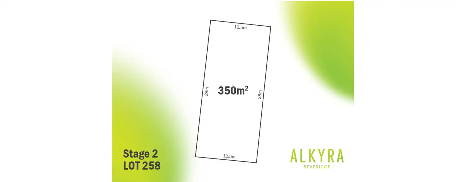 Main view of Homely land listing, LOT 258, Lot 258 Austral Street, Beveridge VIC 3753