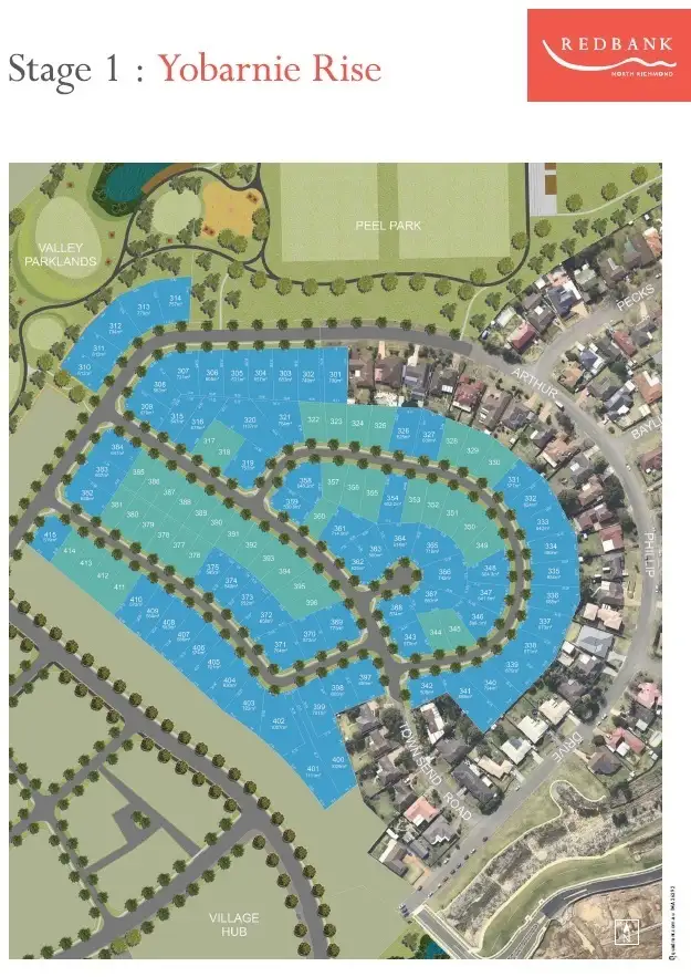 Third view of Homely land listing, Lot 304/87 Arthur Phillip Drive, North Richmond NSW 2754