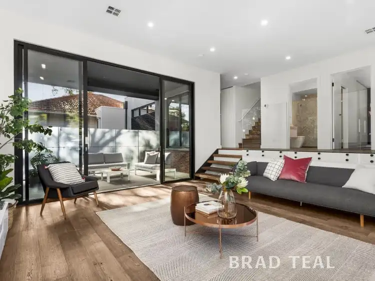 Second view of Homely townhouse listing, 112 Baroda Street, Travancore VIC 3032