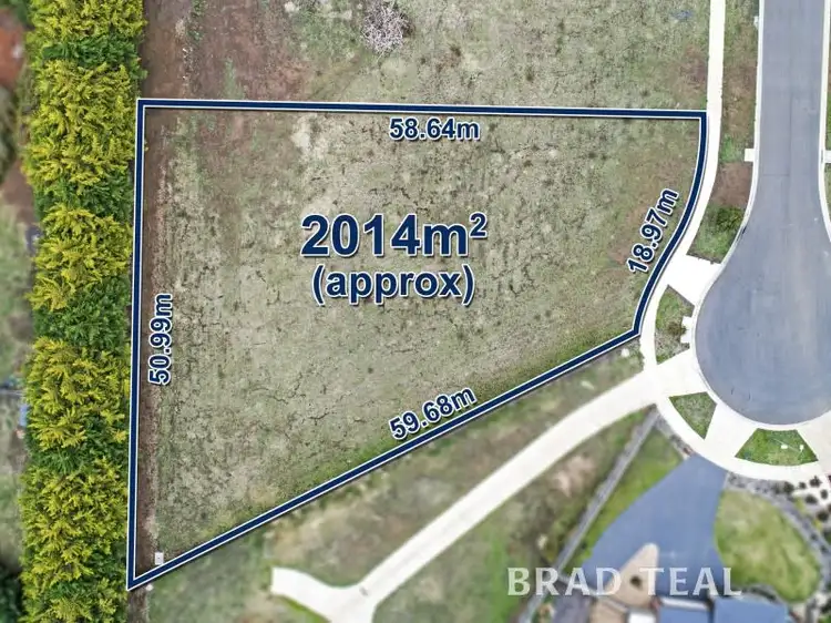 Main view of Homely land listing, 11 Wilson Place, Gisborne VIC 3437
