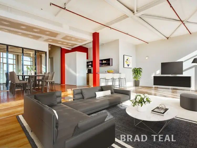 Third view of Homely apartment listing, 211/1-3 Dods Street, Brunswick VIC 3056