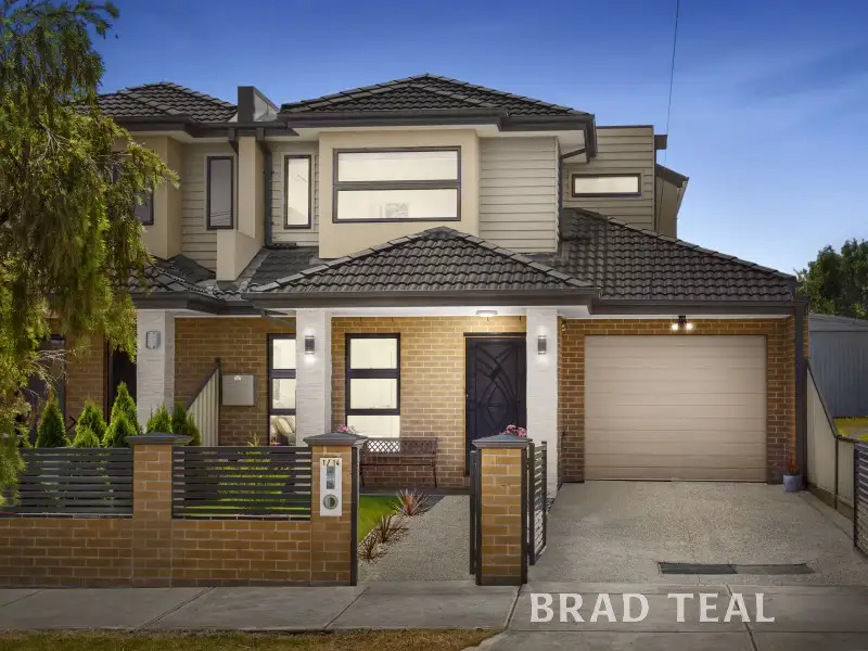 Main view of Homely townhouse listing, 1/14 Lex Grove, Oak Park VIC 3046