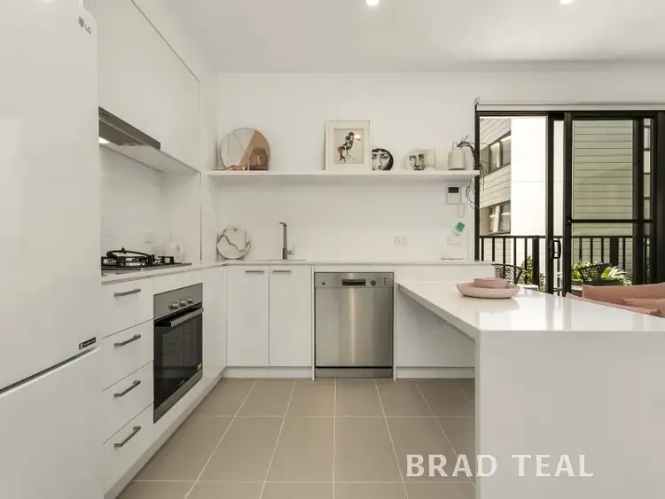 Third view of Homely apartment listing, B110/12 Olive York Way, Brunswick West VIC 3055