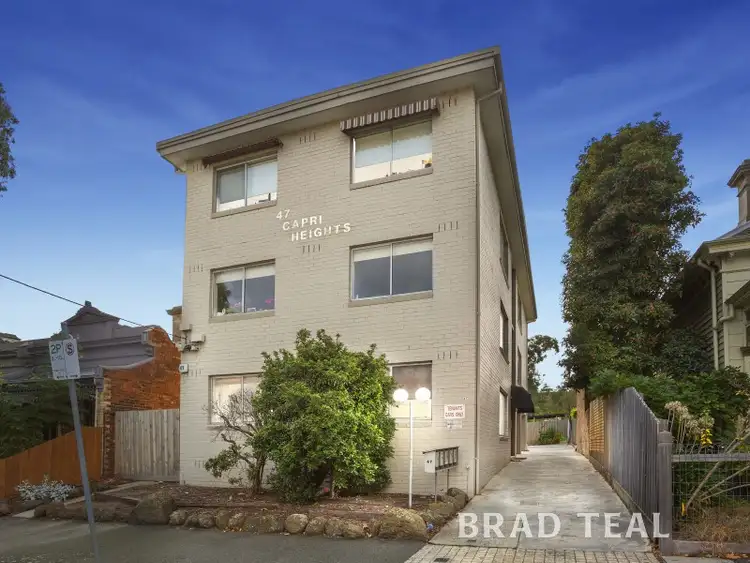Main view of Homely apartment listing, 1/47 Finsbury Street, Flemington VIC 3031