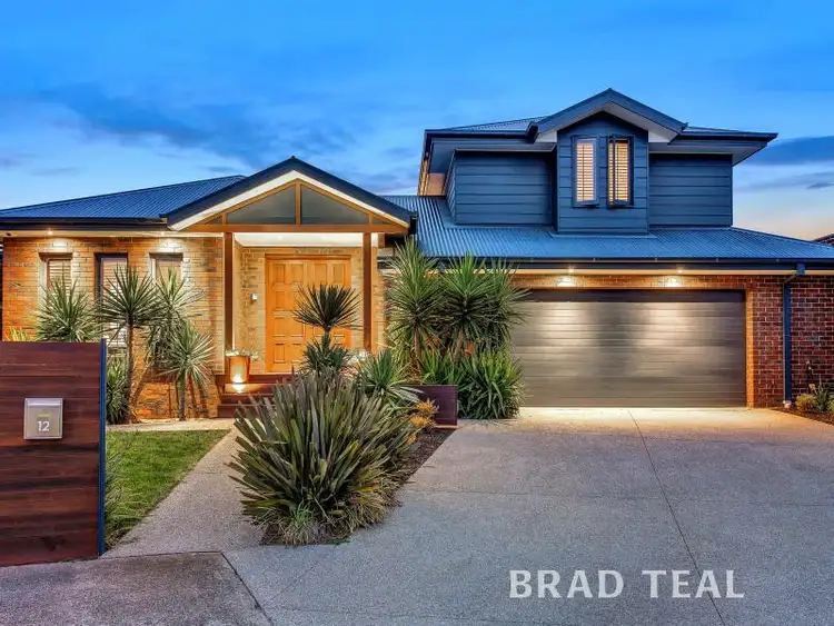 Second view of Homely house listing, 12 Nolan Place, Taylors Lakes VIC 3038