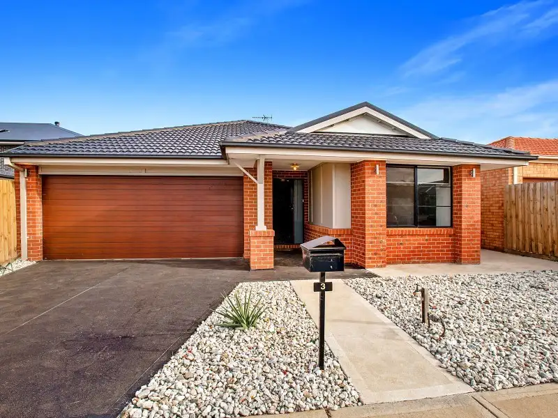 Main view of Homely house listing, 3 Royale Drive, Plumpton VIC 3335