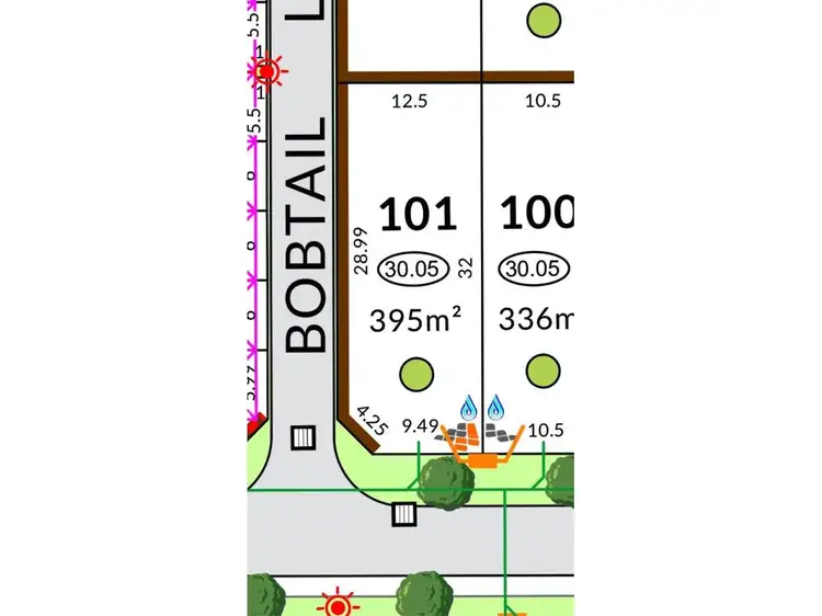 Main view of Homely land listing, Lot 101, Cherry Drive, Treeby WA 6164