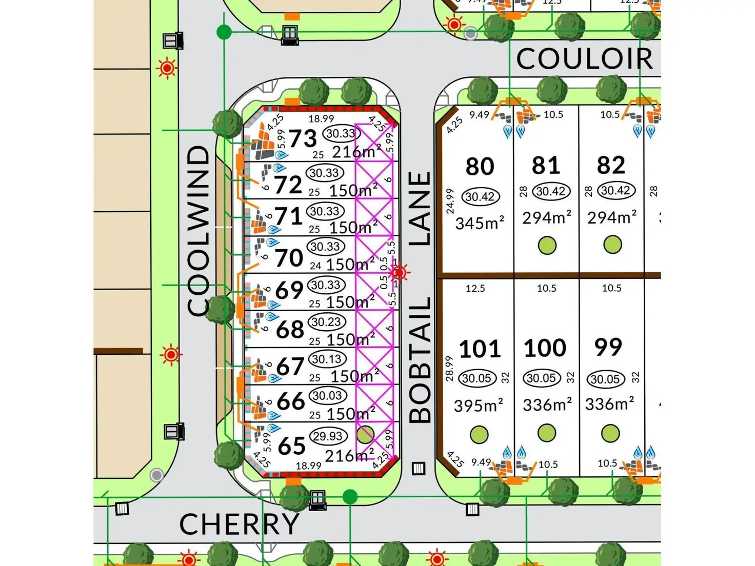 Main view of Homely land listing, Lot 72, Coolwind Way, Treeby WA 6164