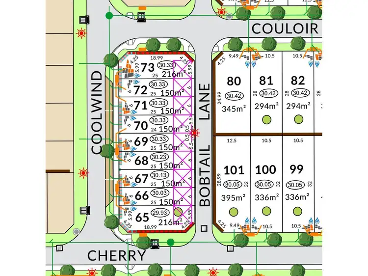 Main view of Homely land listing, Lot 71, Coolwind Way, Treeby WA 6164