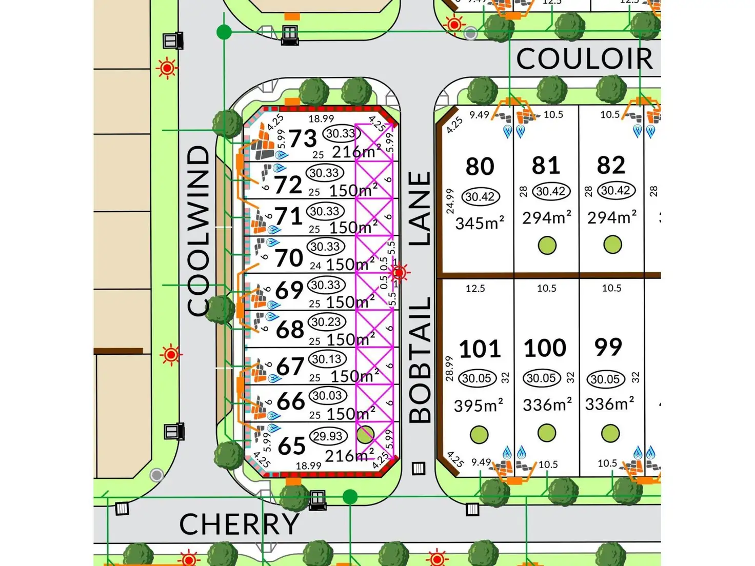 Main view of Homely land listing, Lot 69, Coolwind Way, Treeby WA 6164
