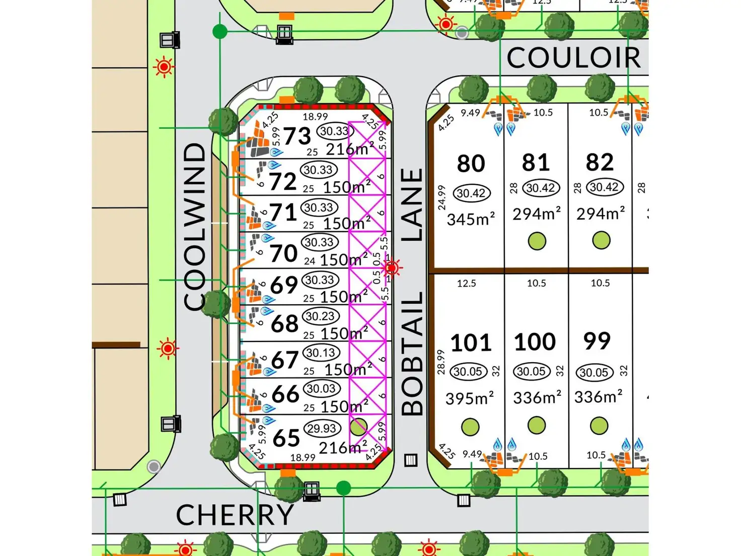 Main view of Homely land listing, Lot 68, Coolwind Way, Treeby WA 6164