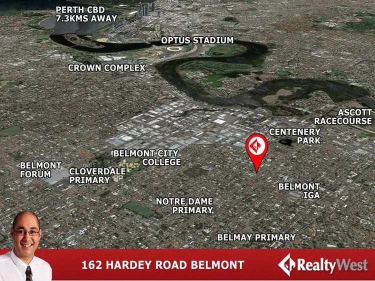 Third view of Homely house listing, 162 Hardey Road, Belmont WA 6104