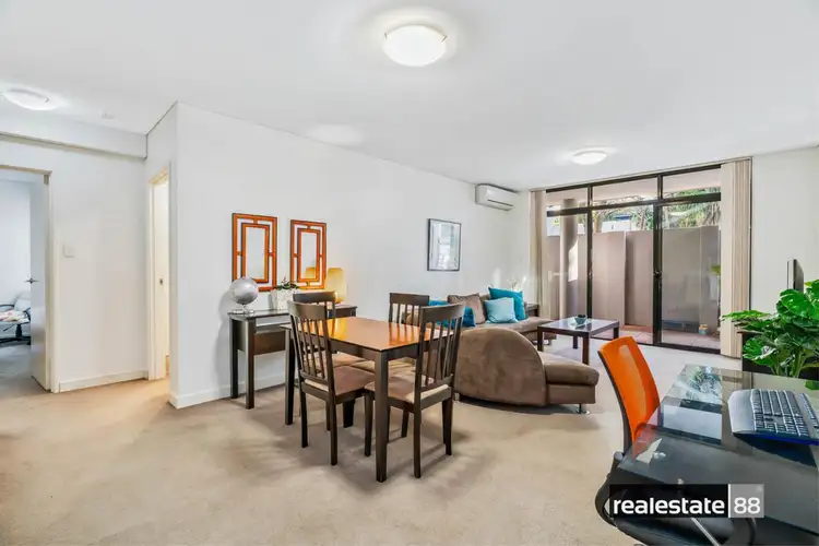 Second view of Homely apartment listing, 1/124 Mounts Bay Road, Perth WA 6000