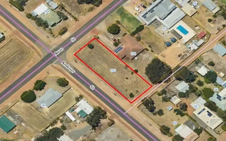 Third view of Homely land listing, 103 Avon  Street, Katanning WA 6317