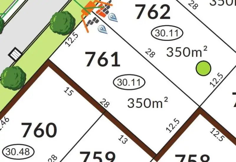 Main view of Homely land listing, Lot 761, Meander Way, Treeby WA 6164