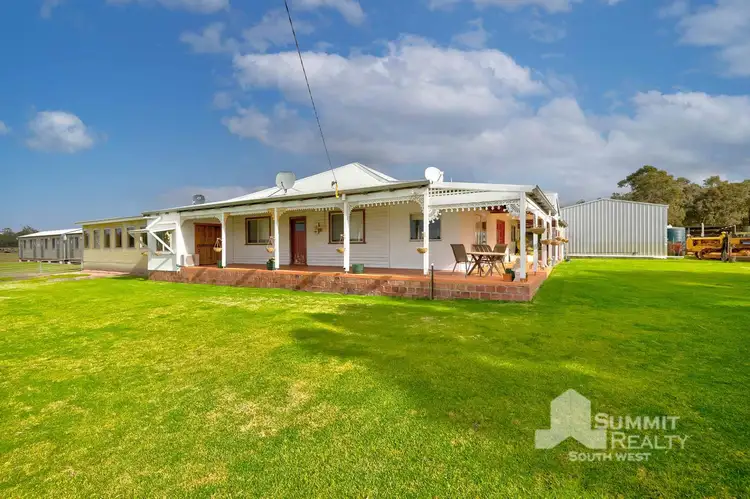 Main view of Homely rural property listing, 4254 Donnybrook-Boyup Brook Road, Wilga WA 6243
