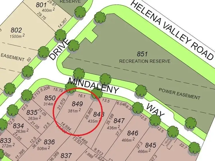 Second view of Homely land listing, Lot 836, Cujong Avenue, Helena Valley WA 6056