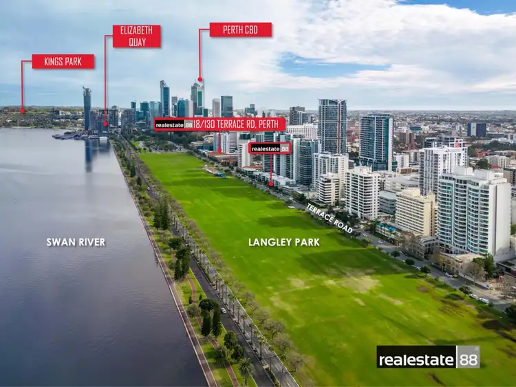 Second view of Homely apartment listing, 18/130 Terrace Road, Perth WA 6000