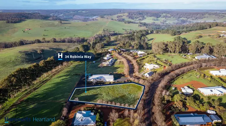 Second view of Homely land listing, 34 Robinia Way, Kangaroo Gully WA 6255
