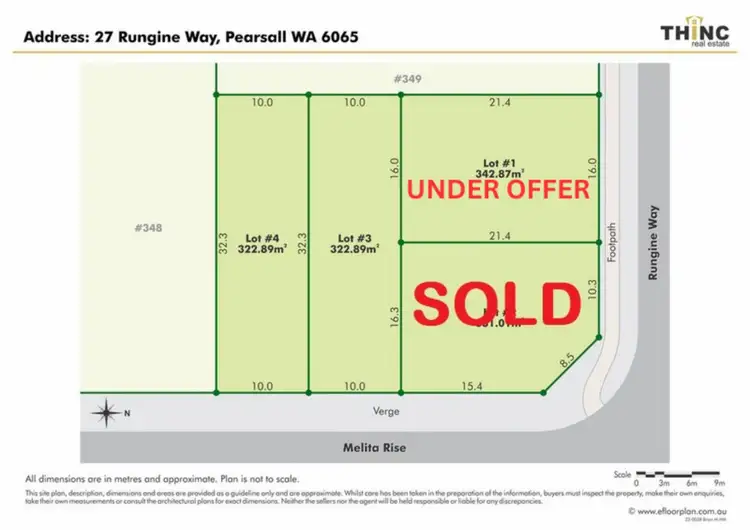 Main view of Homely land listing, Lot 1, 27 Rungine Way, Pearsall WA 6065