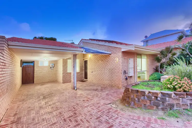 Second view of Homely villa listing, 3/71 Dover Road, Scarborough WA 6019