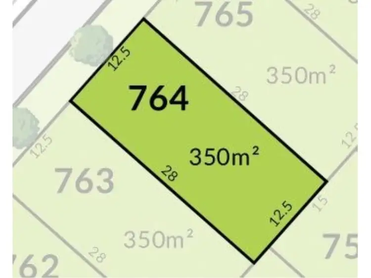 Main view of Homely land listing, Lot 764, Meander Way, Treeby WA 6164