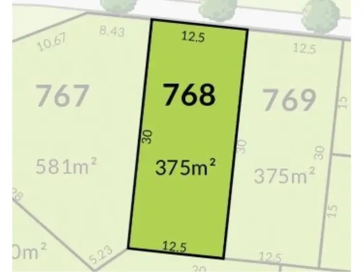 Main view of Homely land listing, Lot 768, Lycaste Parade, Treeby WA 6164