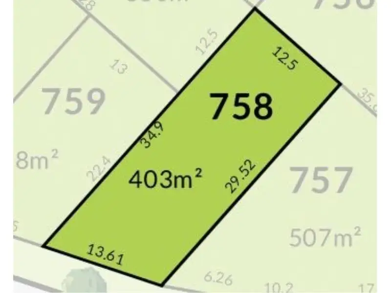 Main view of Homely land listing, Lot 758, Bountiful Way, Treeby WA 6164
