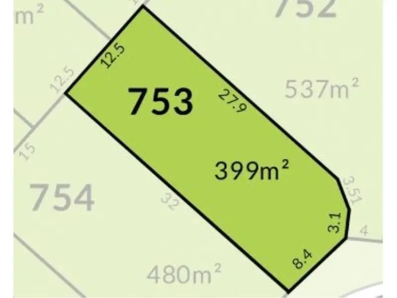 Main view of Homely land listing, Lot 753, Meander Way, Treeby WA 6164