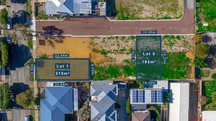 Main view of Homely land listing, 1/151 Alma Road, North Perth WA 6006
