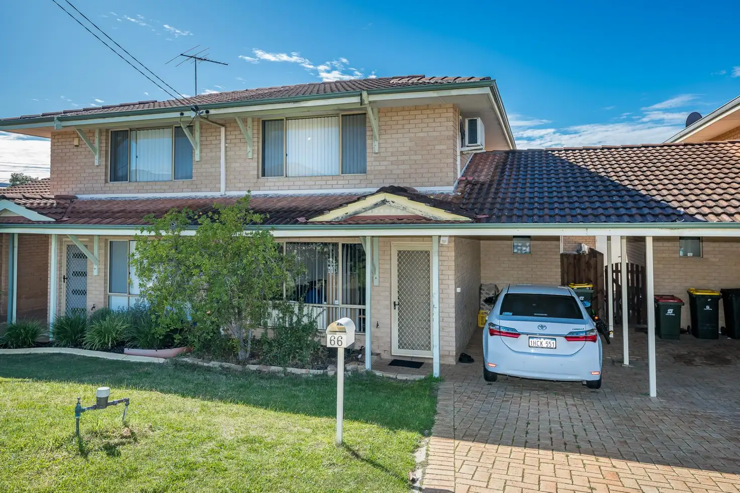 Main view of Homely villa listing, 66 Pollard Street, Glendalough WA 6016