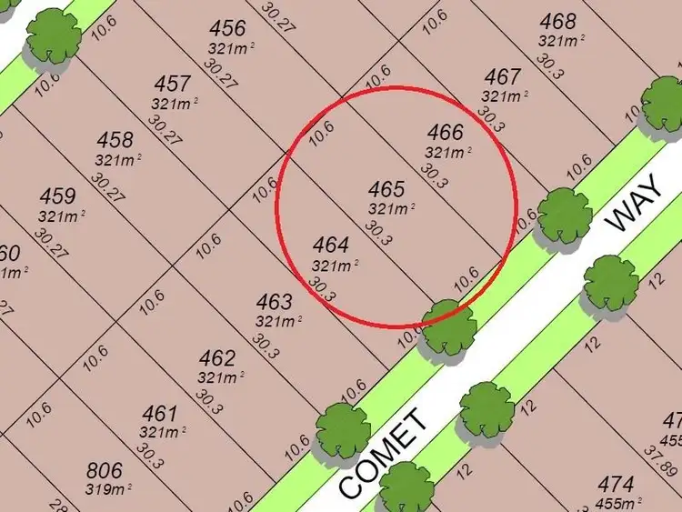 Second view of Homely land listing, Lot 465, Comet Way, Hilbert WA 6112