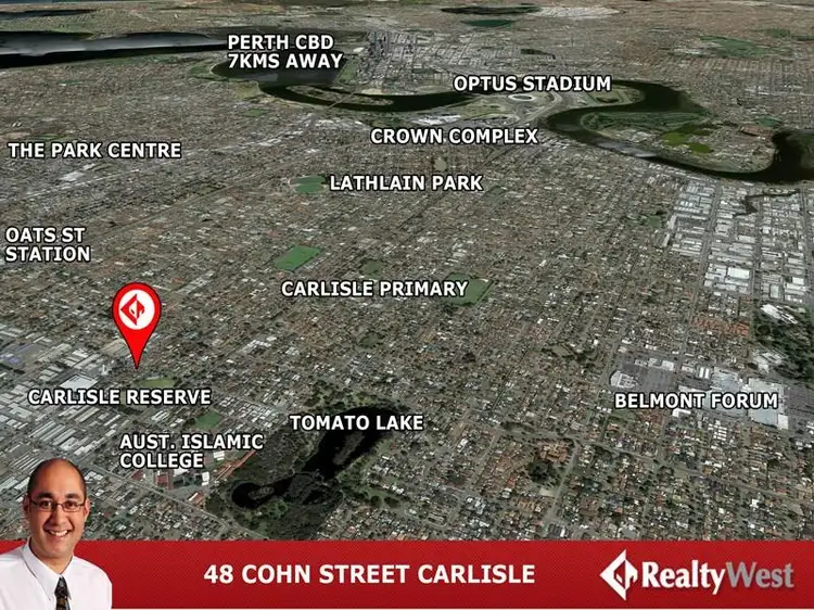 Second view of Homely semi-detached listing, 48 Cohn Street, Carlisle WA 6101