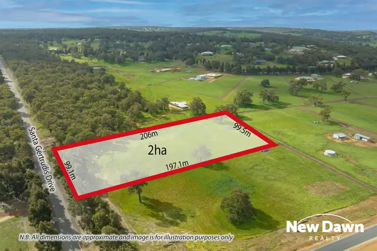 Second view of Homely land listing, 84 Santa Gertrudis Drive, Lower Chittering WA 6084