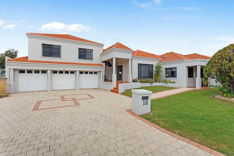 Main view of Homely house listing, 18 Ellesmere Heights, Hillarys WA 6025