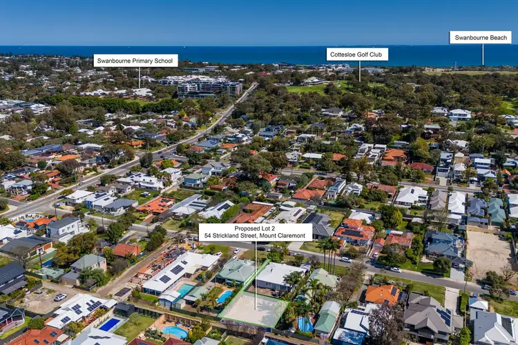 Second view of Homely land listing, Lot 2, 54 Strickland Street, Mount Claremont WA 6010