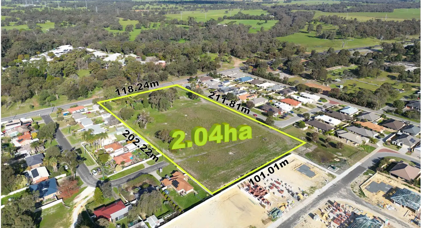 Main view of Homely land listing, 61 McLarty Road, Pinjarra WA 6208