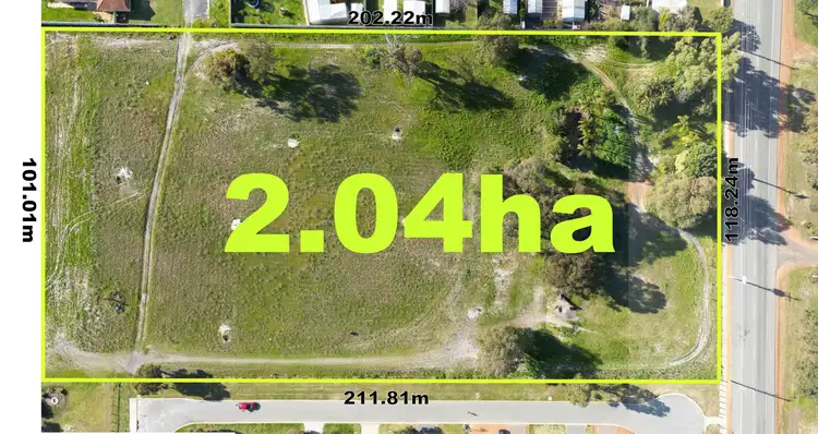 Third view of Homely land listing, 61 McLarty Road, Pinjarra WA 6208