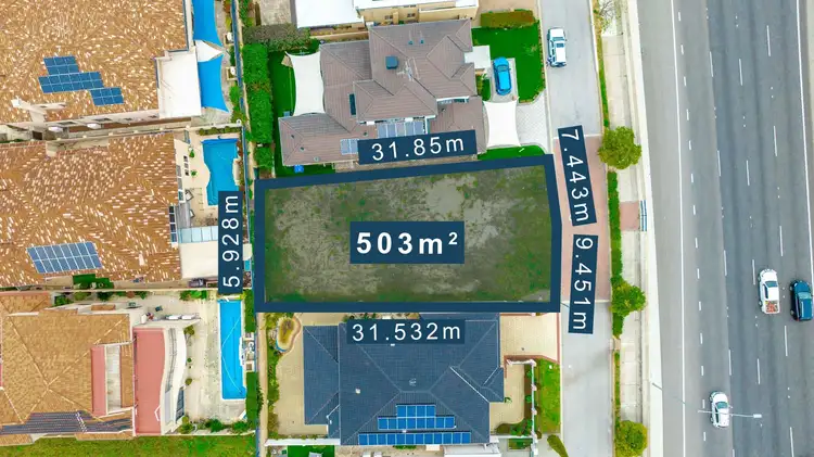 Second view of Homely land listing, 11 Stitfold Promenade, Salter Point WA 6152