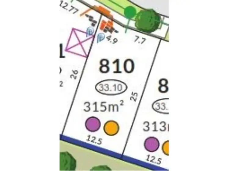 Main view of Homely land listing, Lot 810, Meander Way, Treeby WA 6164