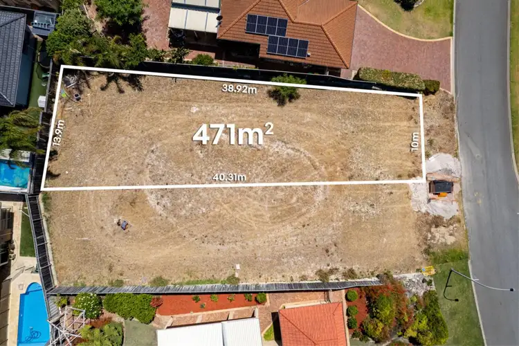 Main view of Homely land listing, 12 Meruka Retreat, Hillarys WA 6025